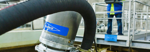 Flygt pompen - 2700 RVS slurrypompen Flygt pompen - 2700 RVS slurrypompen
